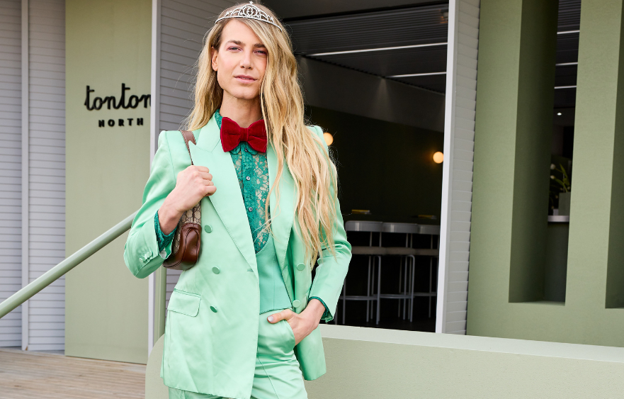 Melbourne Cup Carnival Ambassador Christian Wilkins is back at Flemington