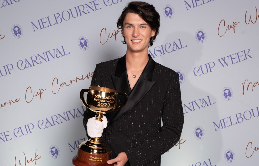 Count Nikolai of Monpezat, a special guest at Melbourne Cup Carnival