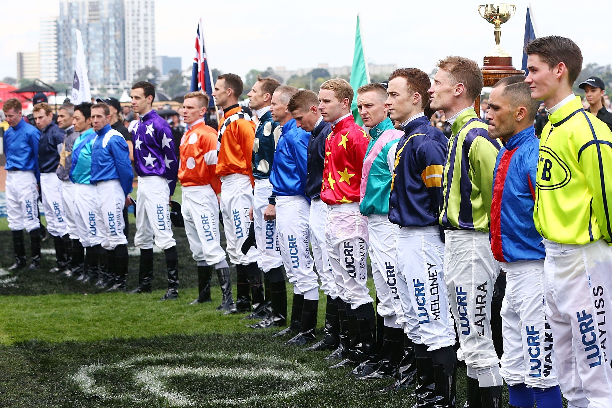Riders in the spotlight on National Jockeys Trust Race Day at Flemington