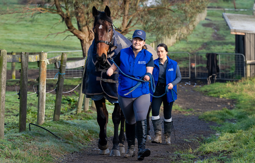 The Cup visits Equine Pathways