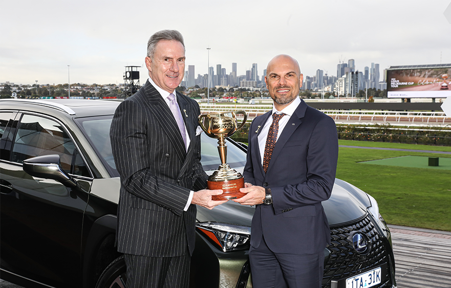 Lexus extends partnership as Principal Partner of the Victoria Racing Club