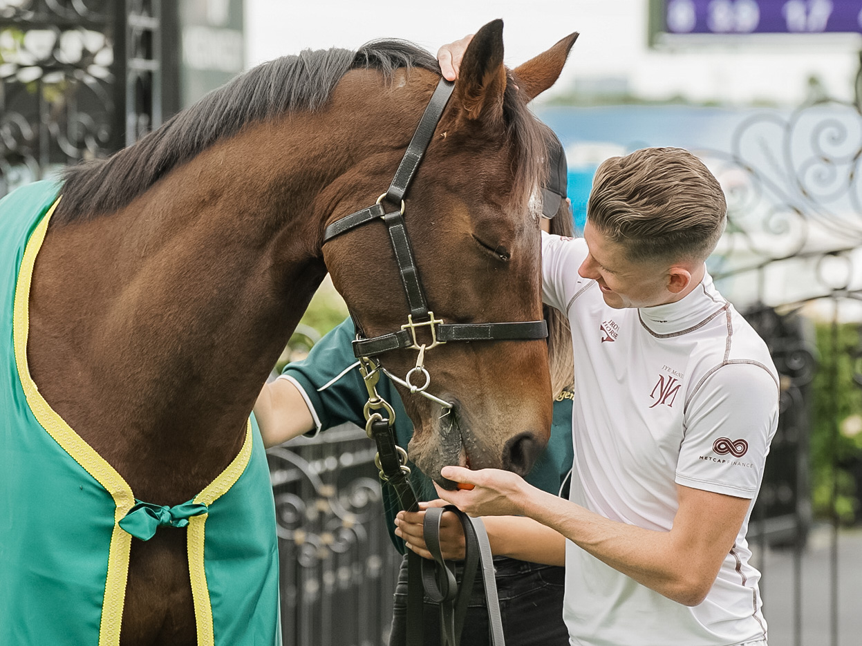 Twilight Payment enjoying his twilight years