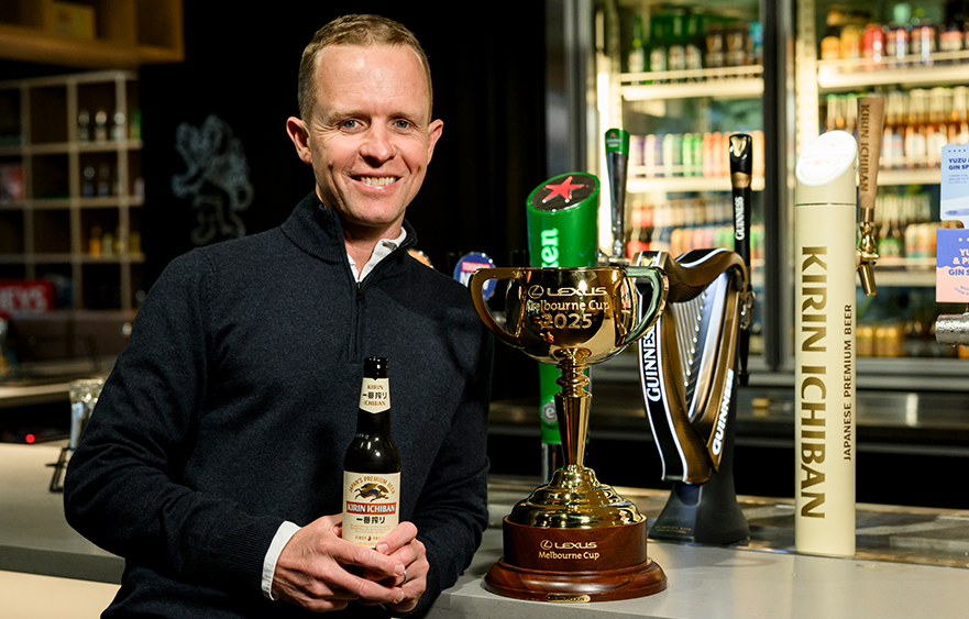 Kirin Ichiban tapped as the new official beer