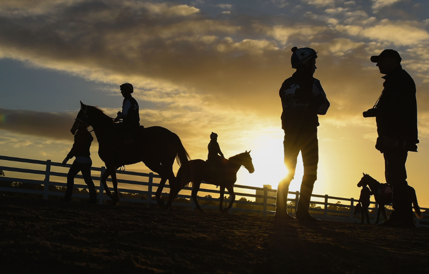 Jockeys riding with resilience