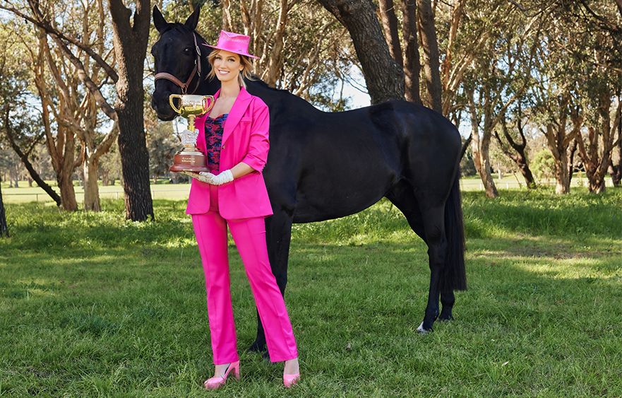 Victoria Racing Club continues its partnership with Melbourne Cup Carnival Ambassador Delta Goodrem