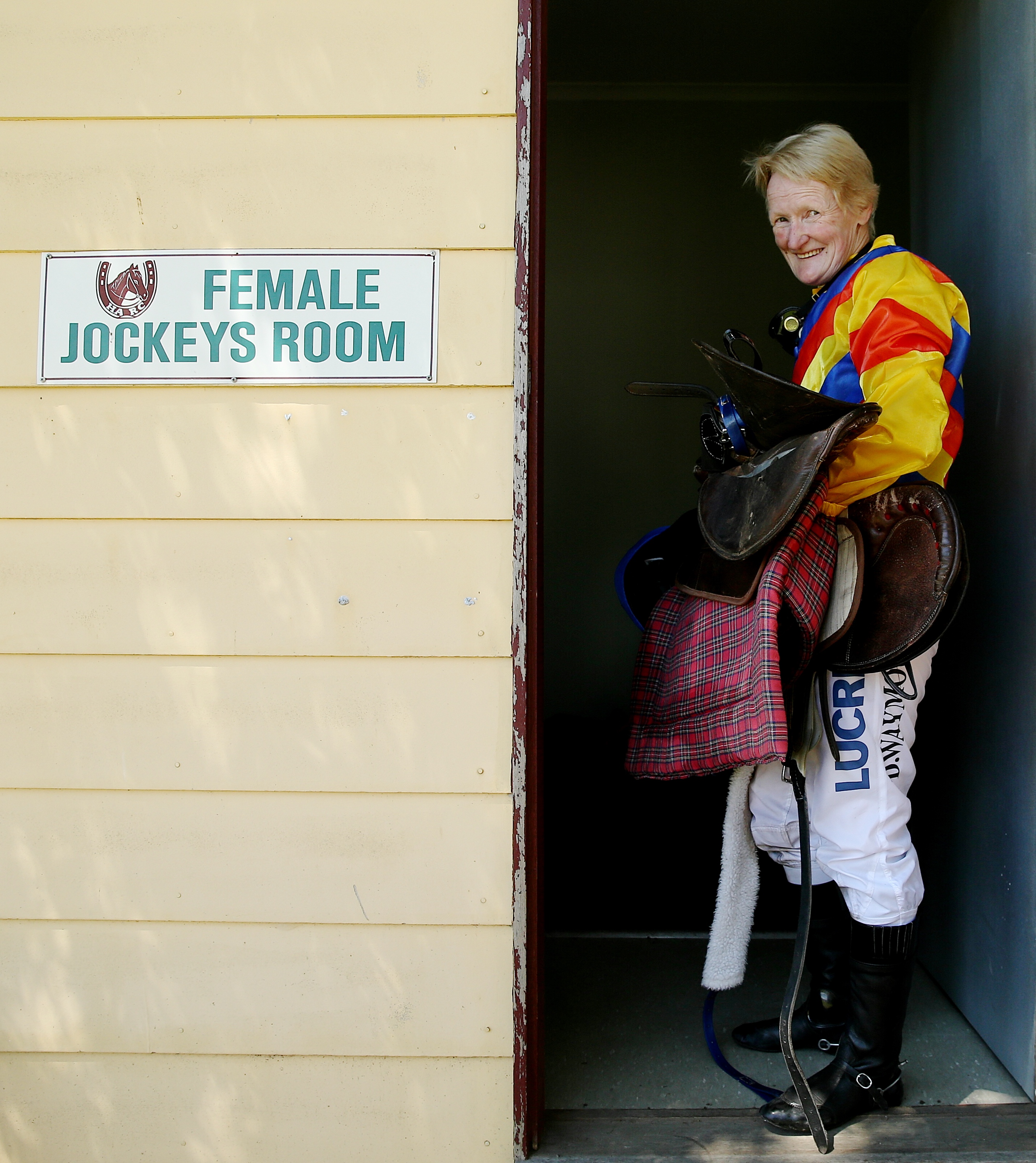 Age no barrier for 67-year-old jockey Debbie Waymouth
