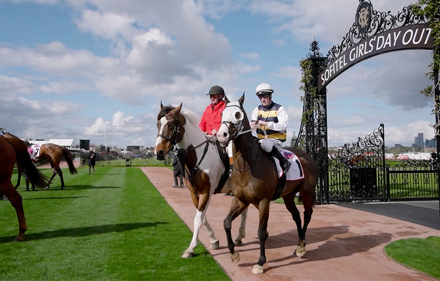 Flemington Thunderstruck in the Makybe Diva