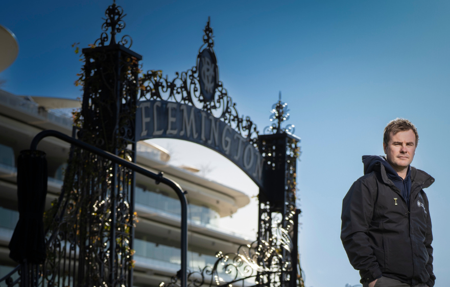 Liam loves watching grass grow