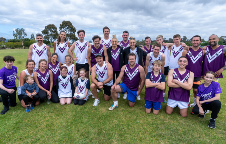 VRC recreates iconic football match that launched the Good Friday Appeal